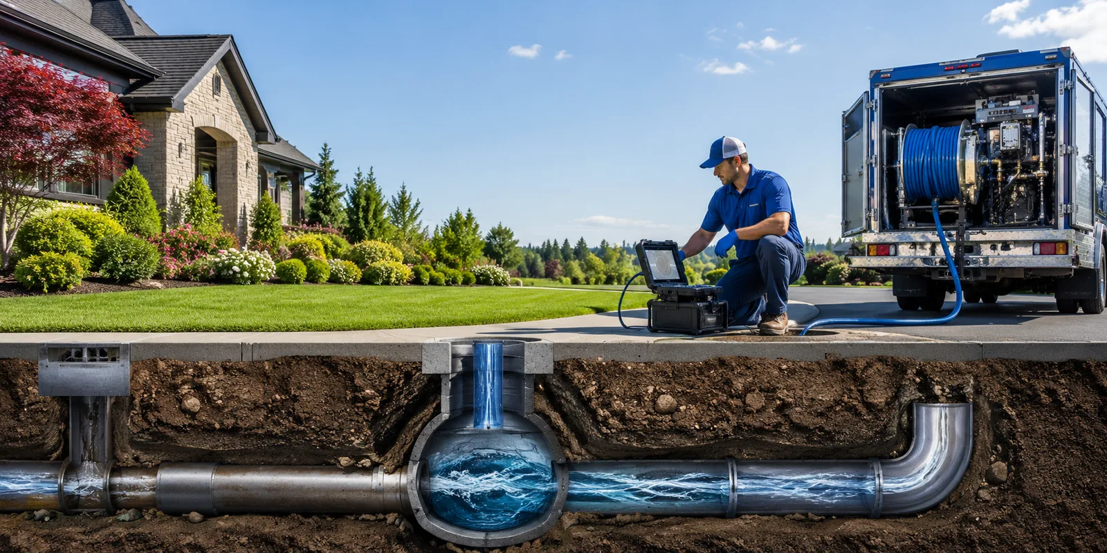 Drainage restoration information for Falling Waters, WV